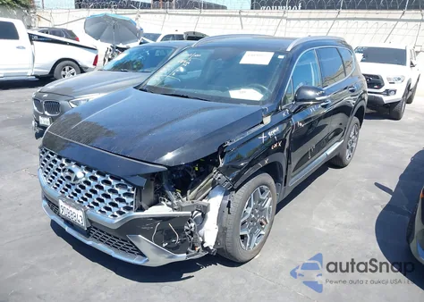 2022 Hyundai Santa Fe Hybrid Sel Premium from USA, damaged, VIN KM8S3DA15NU054744